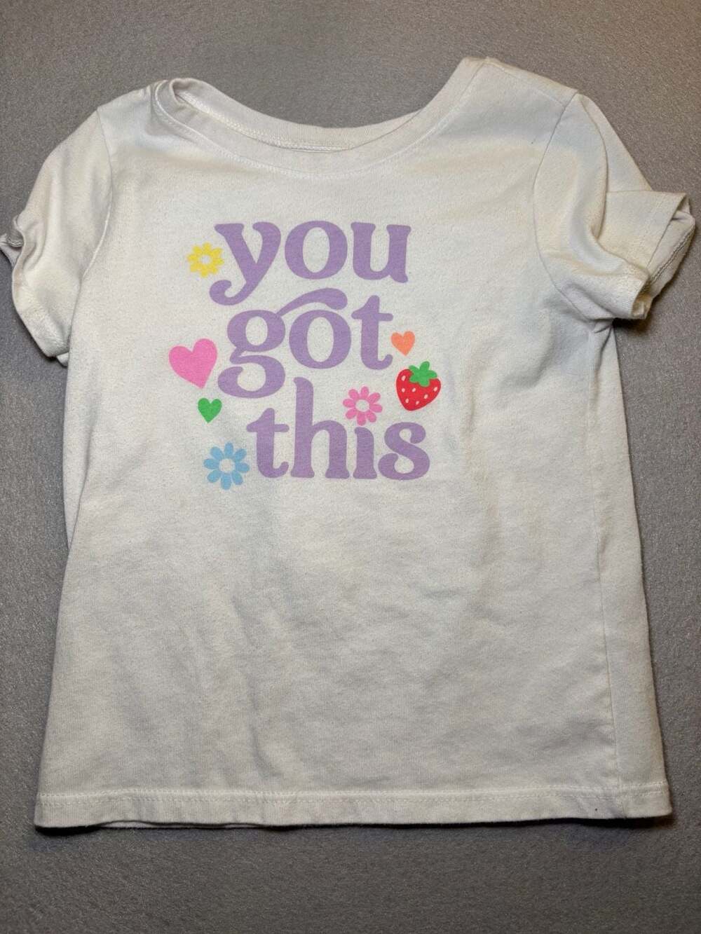 Garanimals You Got This Graphic T-Shirt Size 3T White